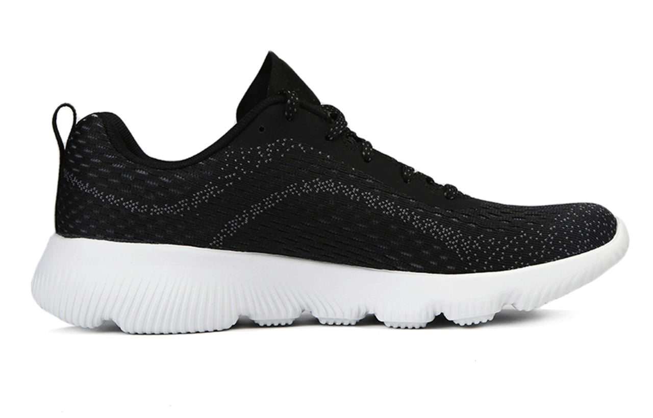 (WMNS) Skechers Go Run Focus 'Black Gray' 128023-BKGY