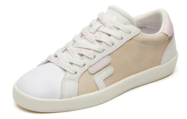 (WMNS) Fila Fusion Canvas Shoes 'Light Beige Pink' T12W115106FTL