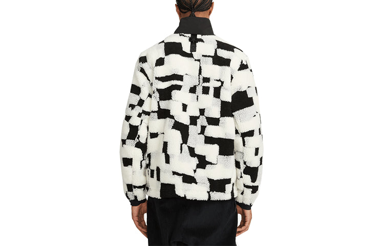 Nike Colorblock Stand Collar Long Sleeves Jacket White DD6633-010