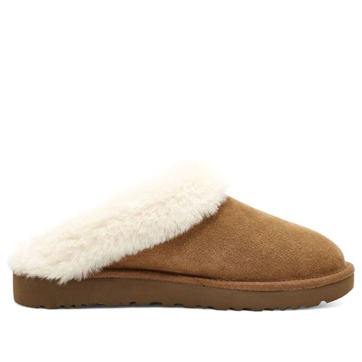 (WMNS) UGG Cluggette Slipper 'Chestnut' 1115134-CHE