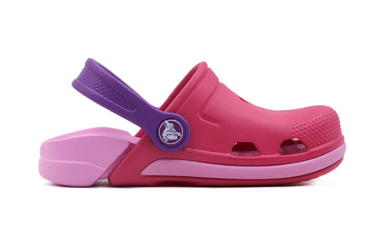 Kids Crocs Classic clog Sports sandals 'Red Pink Purple' 204991-66I