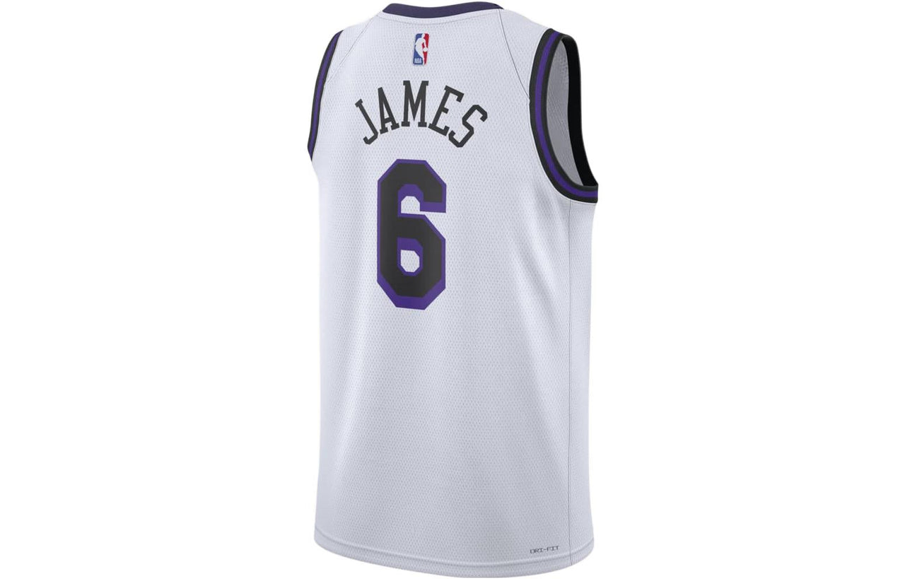 Nike Dri-FIT NBA Los Angeles Lakers Lebron James City Edition 2022/23 Swingman Jersey DO9597-101
