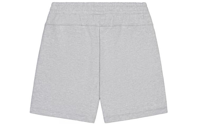 (WMNS) New Balance NB Logo Cotton Short 'Grey' AWS42301-GHM
