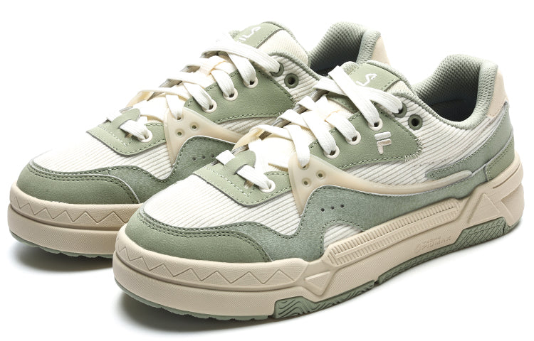(WMNS) FILA FUSION Bank Skate Shoes 'White Green' T12W242205FWT