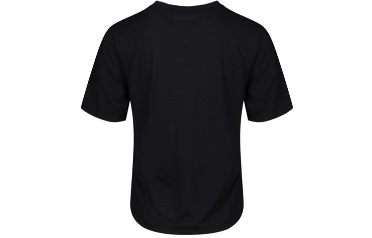 (WMNS) Nike SS20 Athleisure Casual Sports Short Sleeve Black CV1876-010