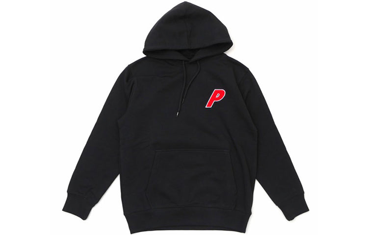 PALACE Tri-Chenille Hood Unisex Black P18CS001