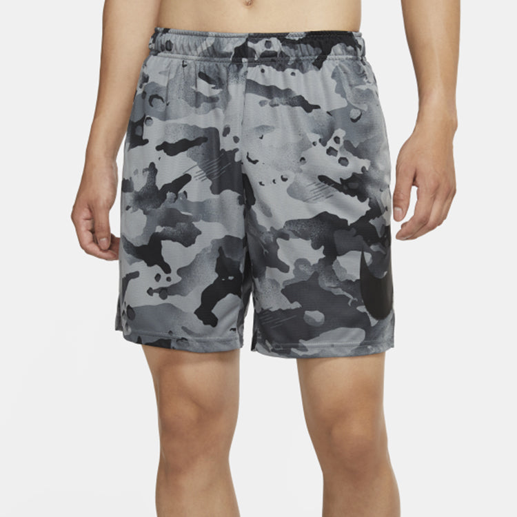 Nike DRI-FIT Camouflage Training Shorts Black CU4039-010