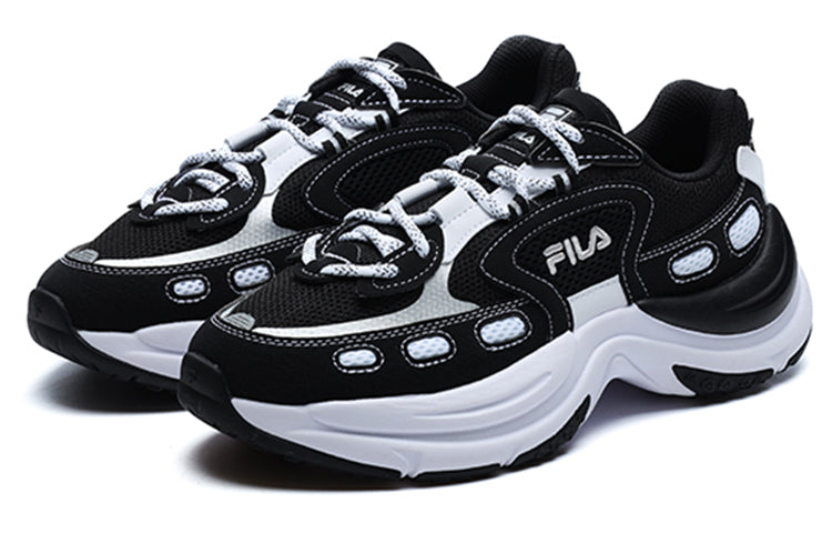 (WMNS) FILA Arch Vintage Shoes 'Black White' F12W221118FBG
