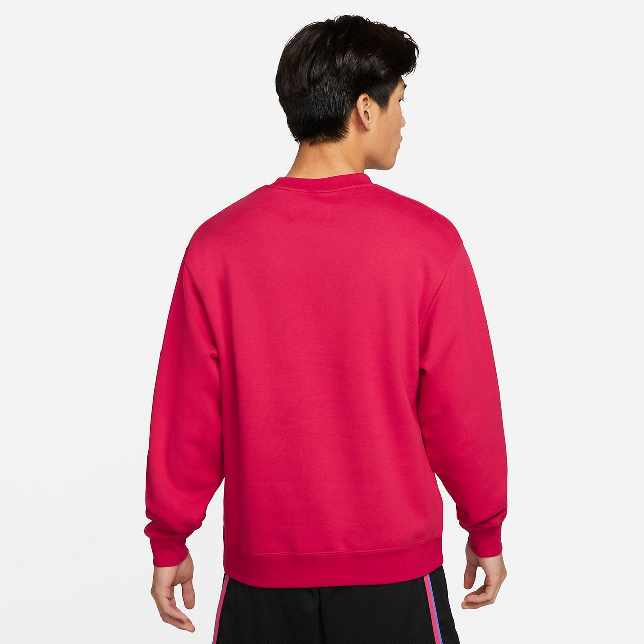Air Jordan Embroidered Logo Sports Pullover Round Neck 'Red' DR6421-614