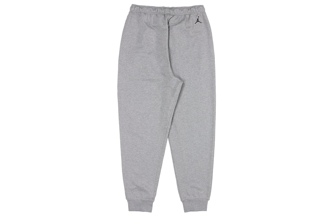 Air Jordan J Sprt Dna Hbr Flc Pant Casual Sports Breathable Knit Long Pants light grey DM3232-091