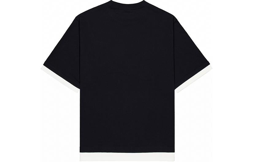 New Balance Small NB Logo Crewneck T-Shirt 'Black' AMT42314-BK