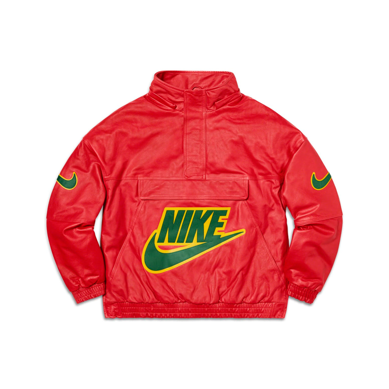 Nike x Supreme Nike Leather Anorak 'Red' CK6218-687