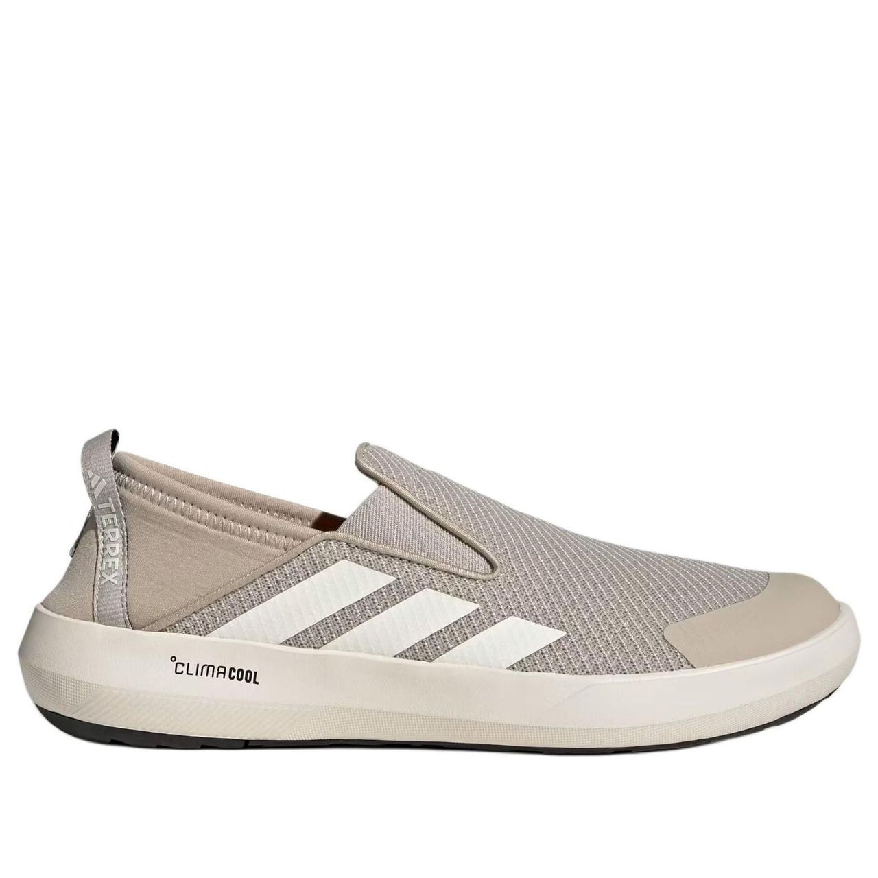 adidas Terrex Boat Slip-On Climacool Shoes 'Chalk White Semi Impact Orange' JR2653