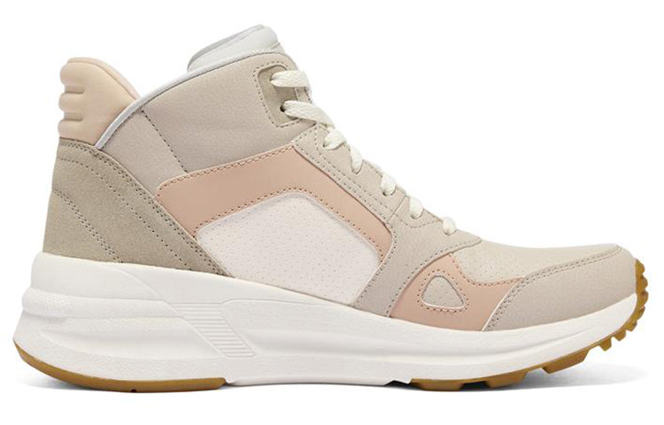 (WMNS) Skechers Global Jogger High-Top Daddy Shoes Pink 149771-NTPK