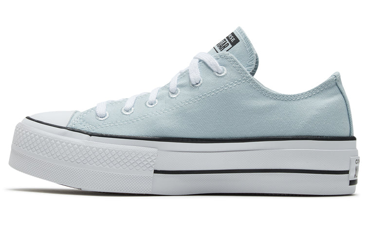 (WMNS) Converse Taylor All Star Lift Renew Canvas Thick Sole Light Blue Sneakers 'Blue White' 566230C