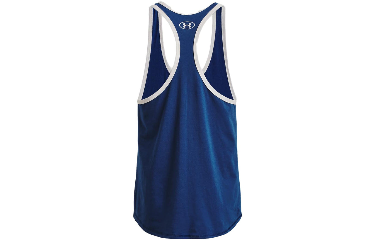 Under Armour Project Rock BSR Tank Top 'Blue White' 1376942-471