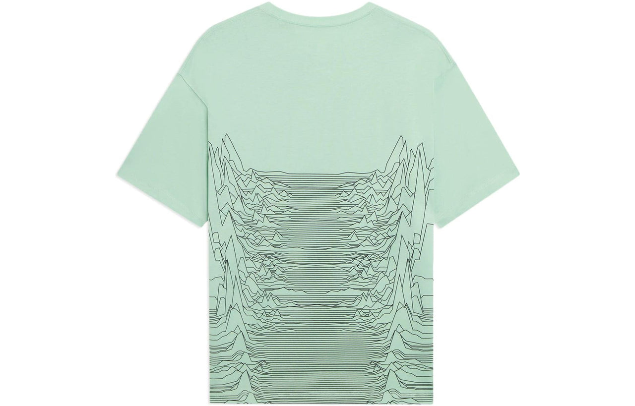 Li-Ning Mountain Graphic T-shirt 'Light Green' AHSS134-3
