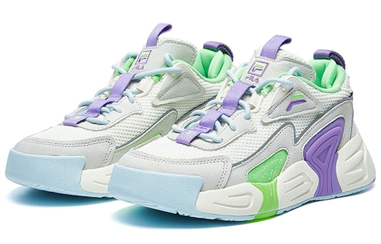 FILA SWARM low swirl sneakers Purple/white/grey F12M021213FSP