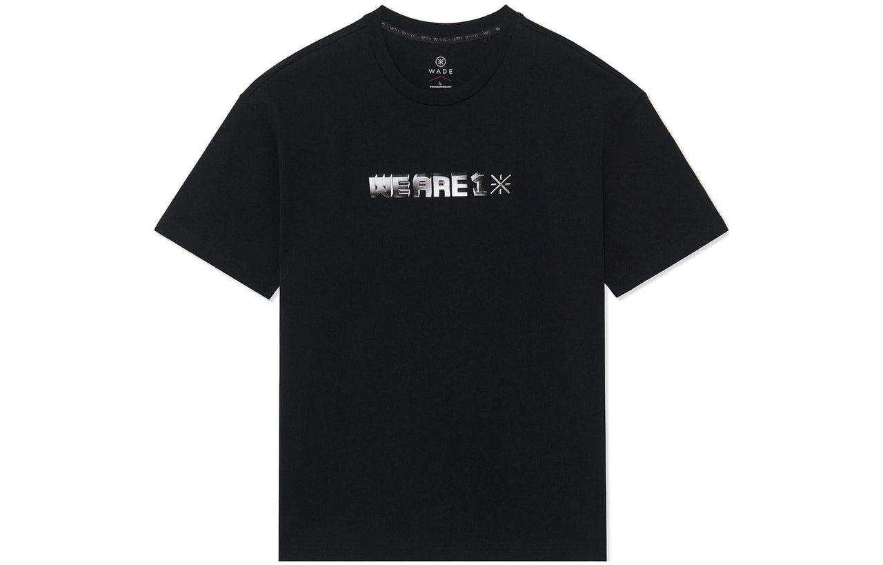 Li-Ning x Glare Way Of Wade Graphic T-shirt 'Black' AHSS643-1