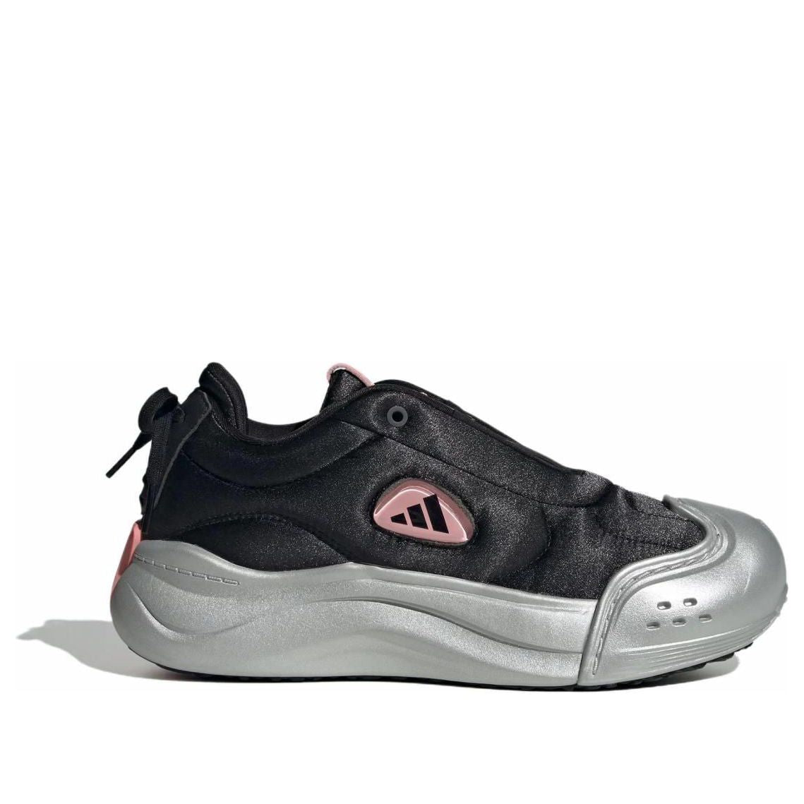 (WMNS) adidas MAXXCOURT FOS 'Black Silver Pink' JH7227