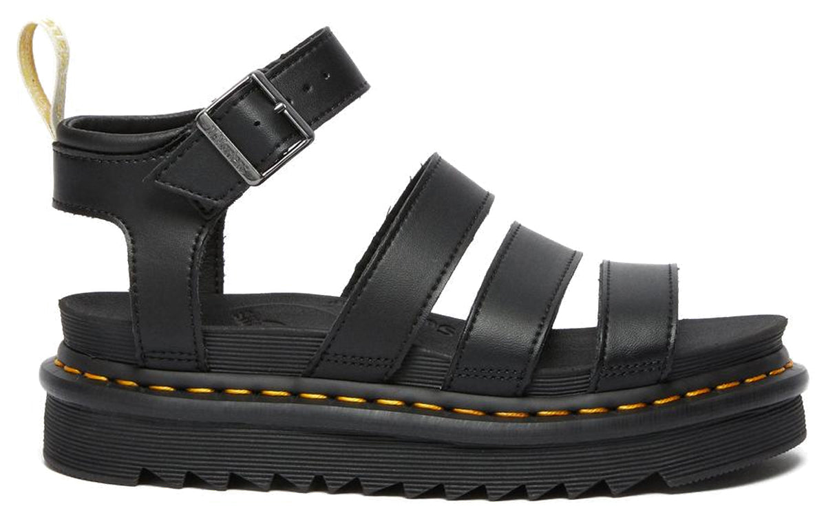 (WMNS) Dr. Martens Blaire Fashion Lihgt Platform Sandals Black 23806001