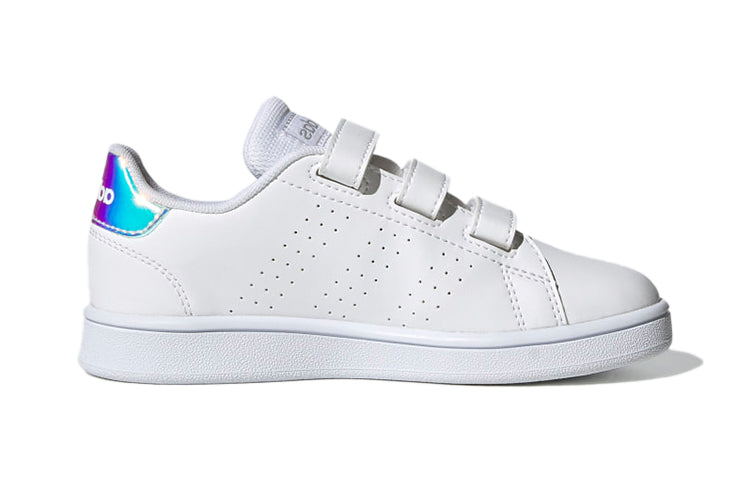 (PS) adidas Advantage 'White Silver Metallic' FY4625