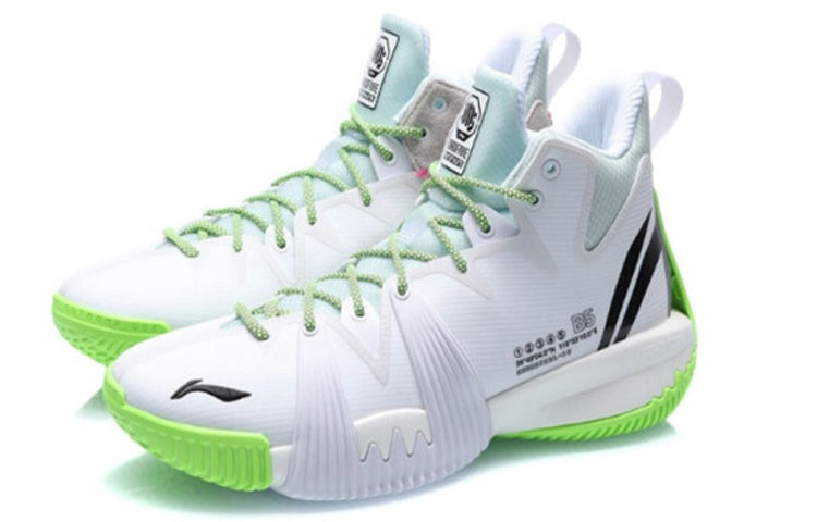 Li-Ning BadFive 1 High 'White Green' ABFQ015-2