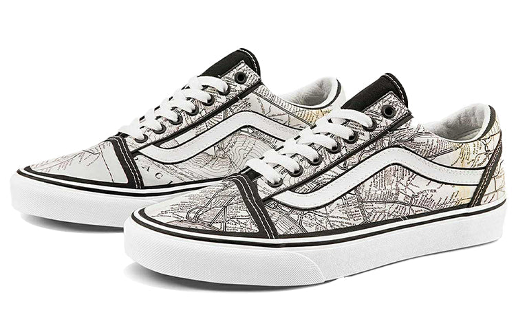 Vans MOCA x Old Skool 'Frances Stark Maps' VN0A5KRF94H
