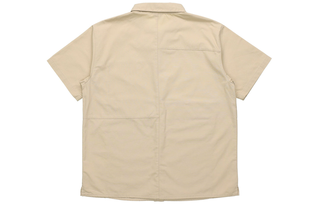 PUMA Classics Oversized Short Sleeve Polo Shirt 'Beige' 533739-12