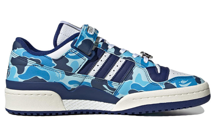adidas x A Bathing Ape Forum Low 84 '30th Anniversary - Blue' ID4772