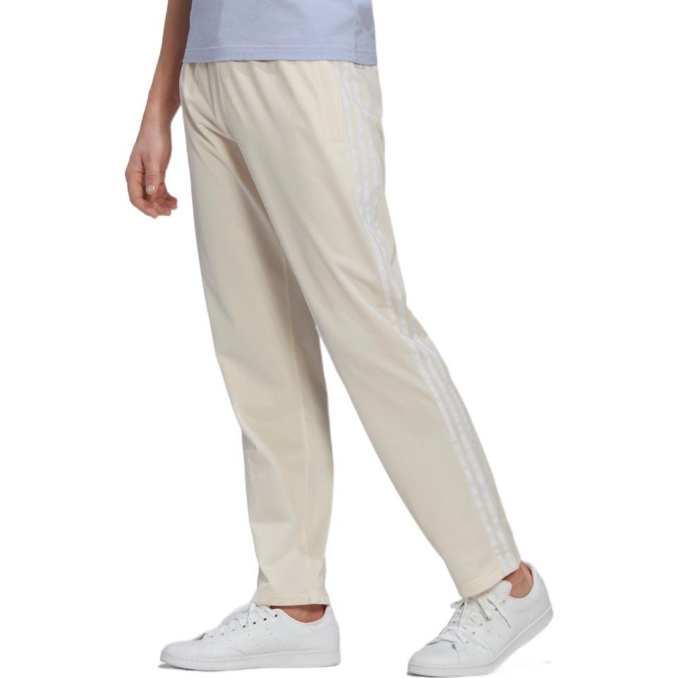 Men's adidas originals Solid Color Stripe Straight Casual Pants/Trousers Gray White HR7901
