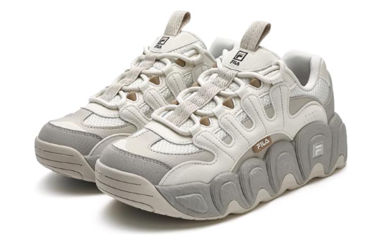(WMNS) FILA CROISSANT Chunky Sneakers 'White Grey' F12W342123FTO