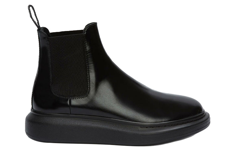 (WMNS) Alexander McQueen Hybrid Chelsea Boot 'Black' 586398WHX521000