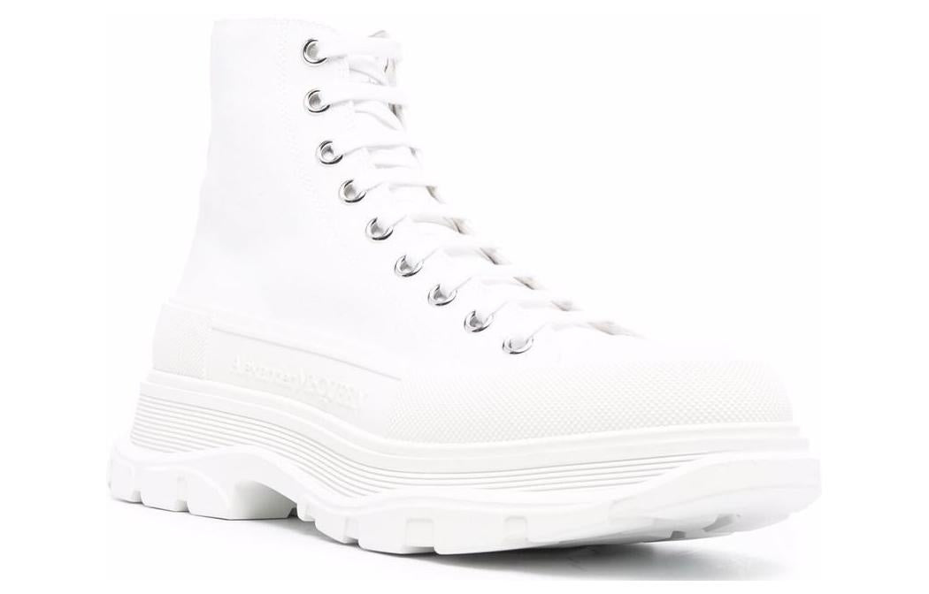 Alexander McQueen Tread Slick Boot 'Triple White' 604254W4MV29000