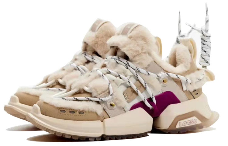 (WMNS) Li-Ning Sport Leisure x Disney 'Brown White' AGLR334-1
