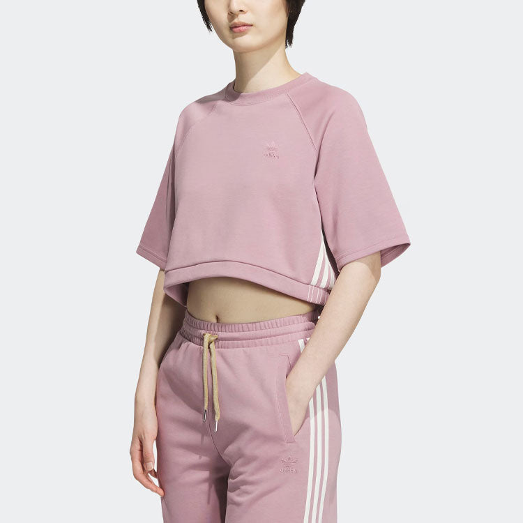(WMNS) adidas originals Toc Graphic T-Shirt 'Pink' IN1007