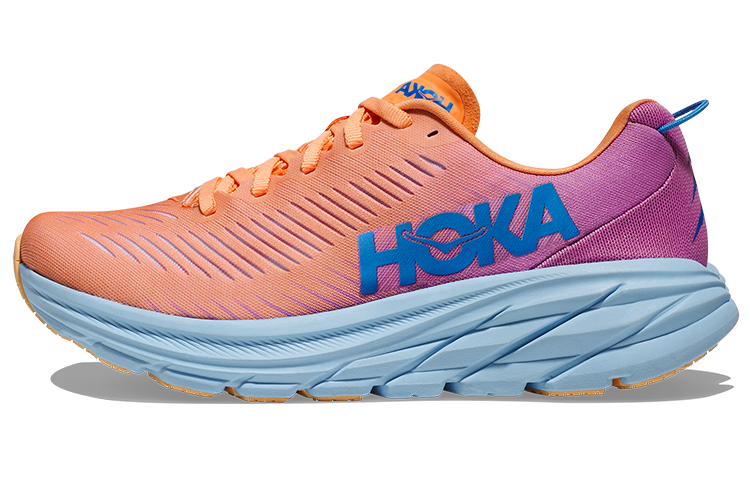 (WMNS) HOKA ONE ONE Rincon 3 Wide 'Orange Cyclamen' 1121371-MOCY