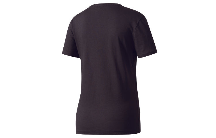(WMNS) adidas Training Round Neck Short Sleeve Black CD1952