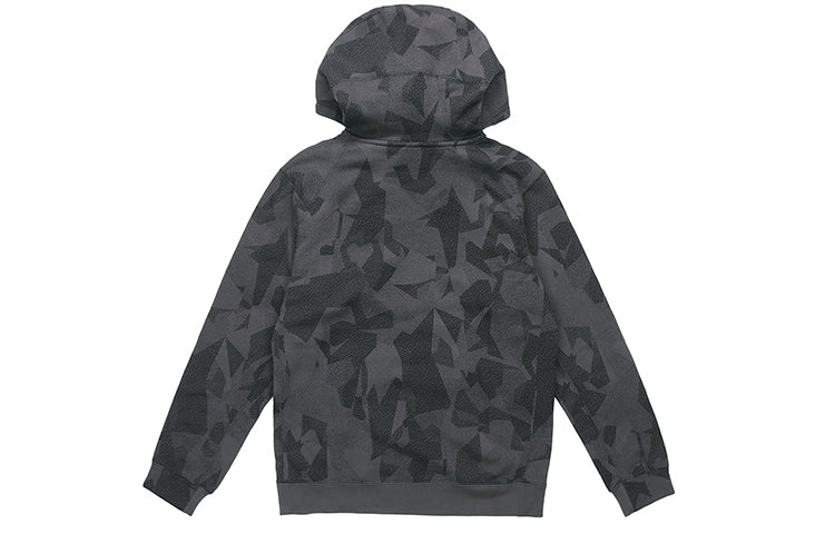 Nike Kyrie Kyrie Irving Basketball Sports Fleece Lined Jacket Gray AJ3386-010