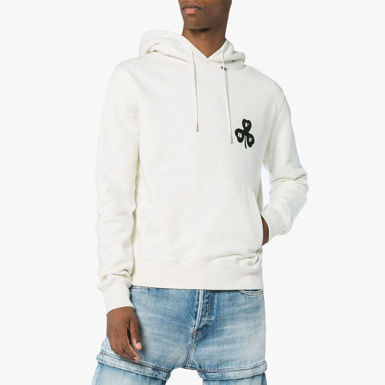 Men's Off-White Solid Color Long Sleeves White OMBB034E181920260120