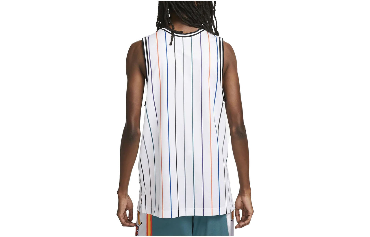 Nike Dri-Fit DNA Basketball Jersey 'White Black' DX0436-100