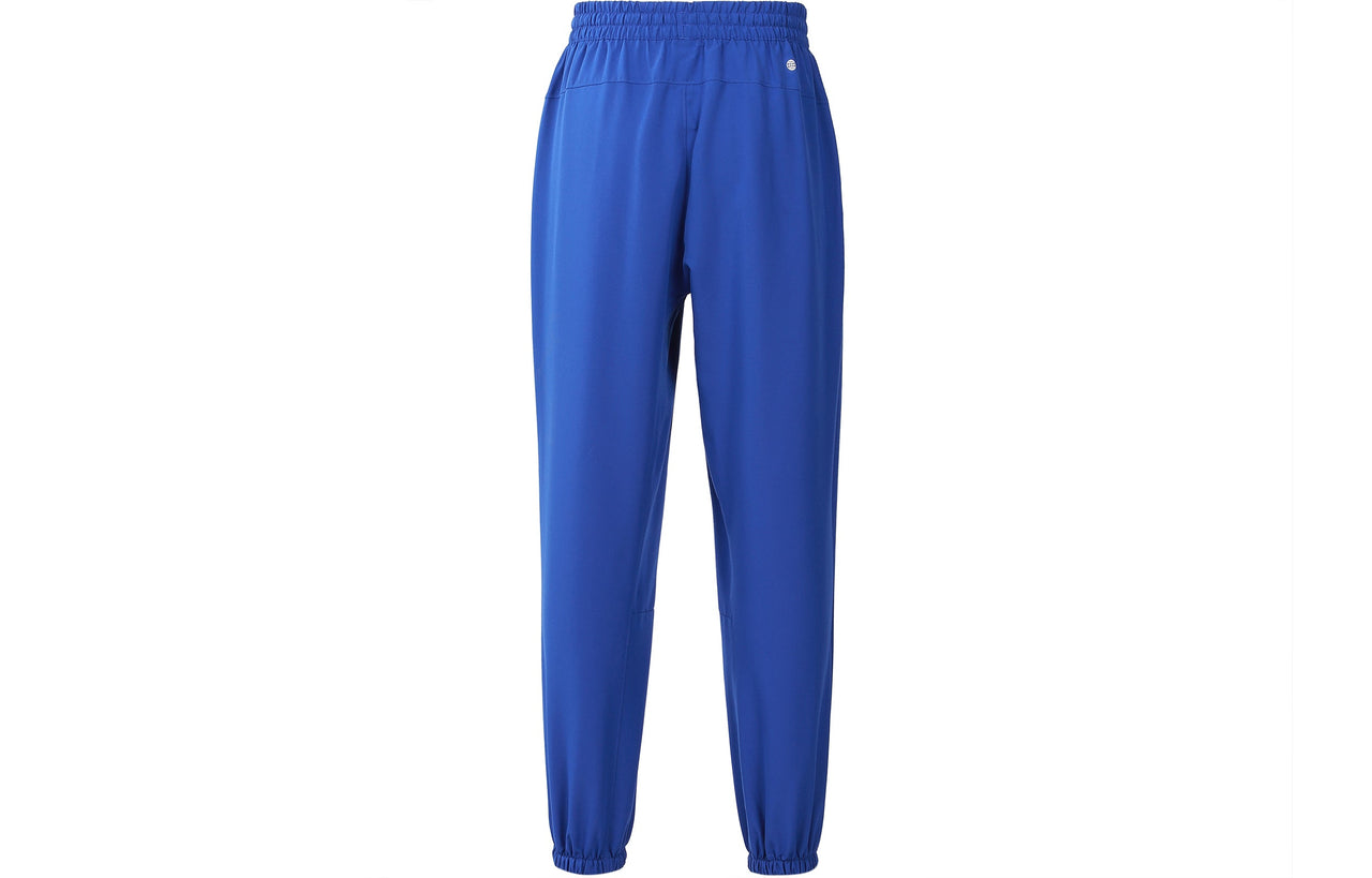 Men's adidas New Wv Pants Solid Color Logo Printing Bundle Feet Sports Pants/Trousers/Joggers Blue HN1930