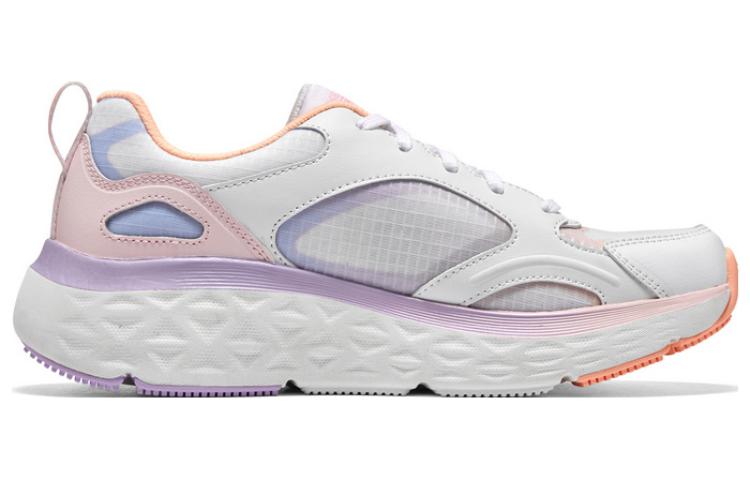 (WMNS) Skechers Max Cushioning Delta Running Shoes 'White Orange Purple' 129128-WPK