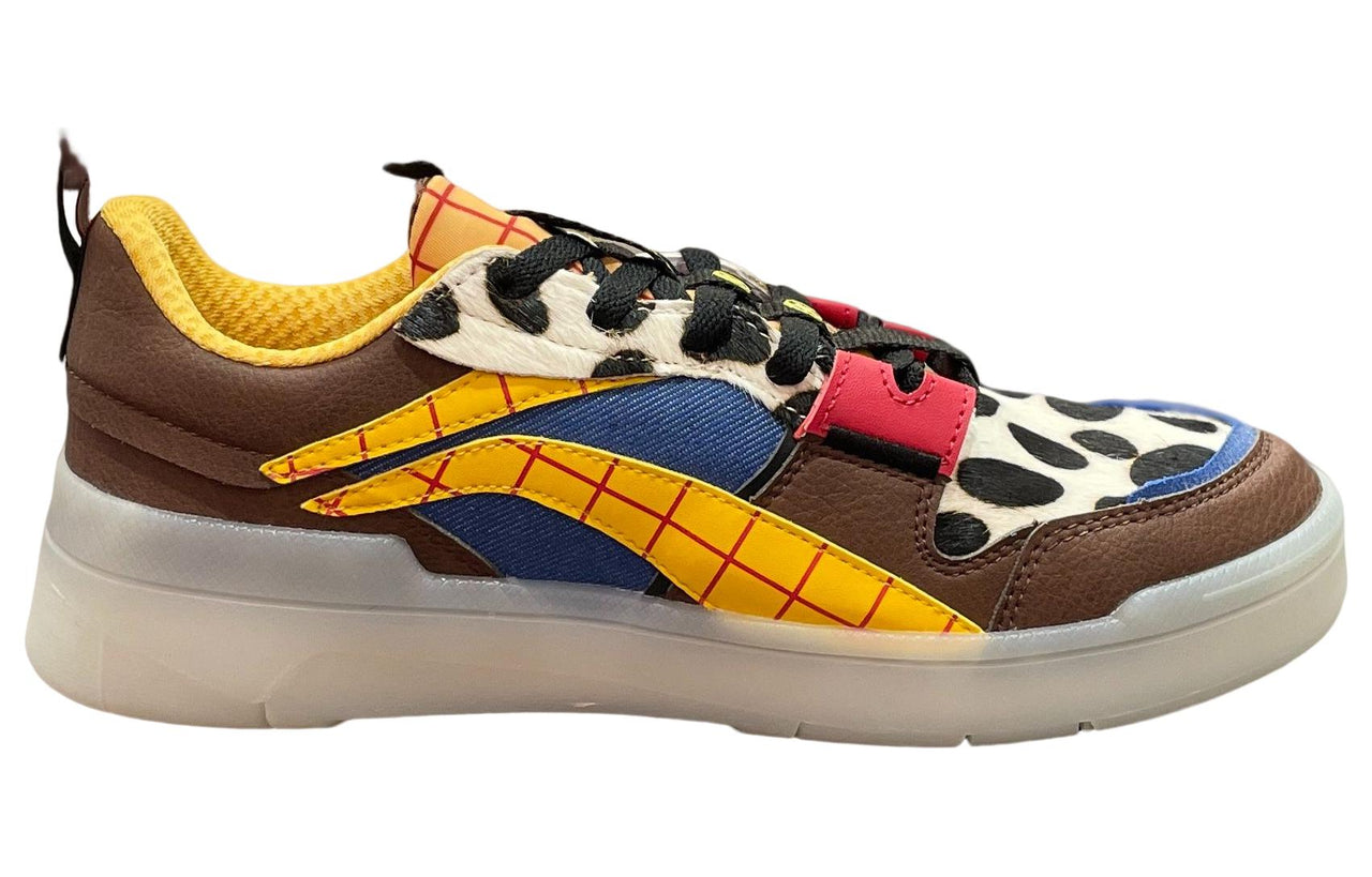 (WMNS) Li-Ning x Disney Toy Story Woody Skate Shoes 'Brown' AGCS282-1