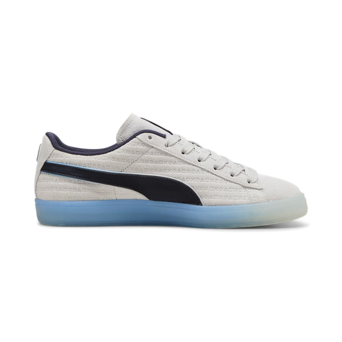 PUMA x Playstation Suede 'Glacial Grey Navy' 396246-01