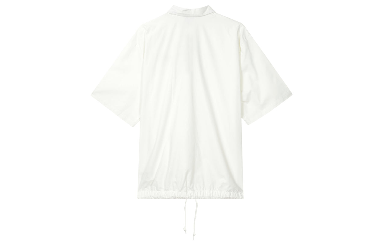 Nike Club Short Sleeve Oxford Button-Down Shirt Asia Sizing 'Sail' FN3903-133