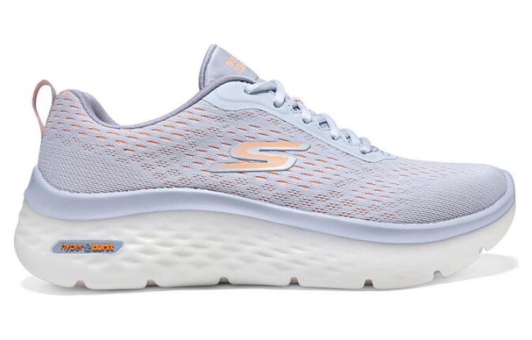 (WMNS) Skechers Go Walk Skechers Hyper Burst 'Blue White' 124275-BLU