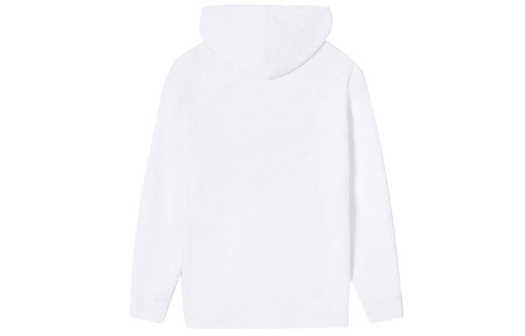 (WMNS) KENZO Series Tiger Head Embroidery Hooded Hedging Hoodie White F962SW7704X7-01