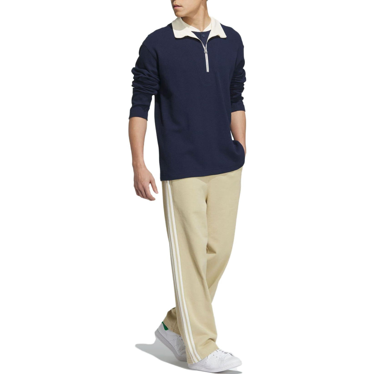 adidas Originals x Notitle Polo Shirts 'Navy' IN2601