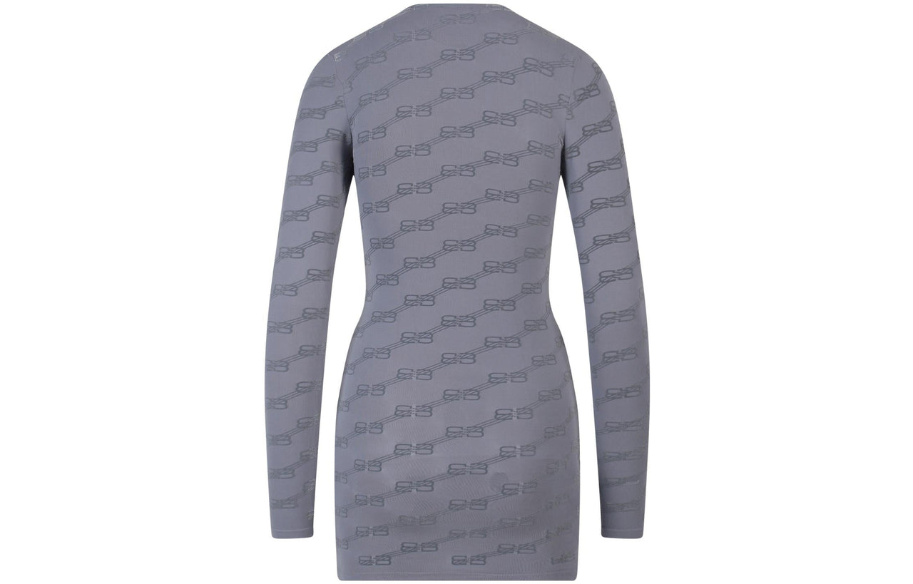 (WMNS) Balenciaga FW22 BB Licensing Top 'Mist Purple' 6008793C5B41400